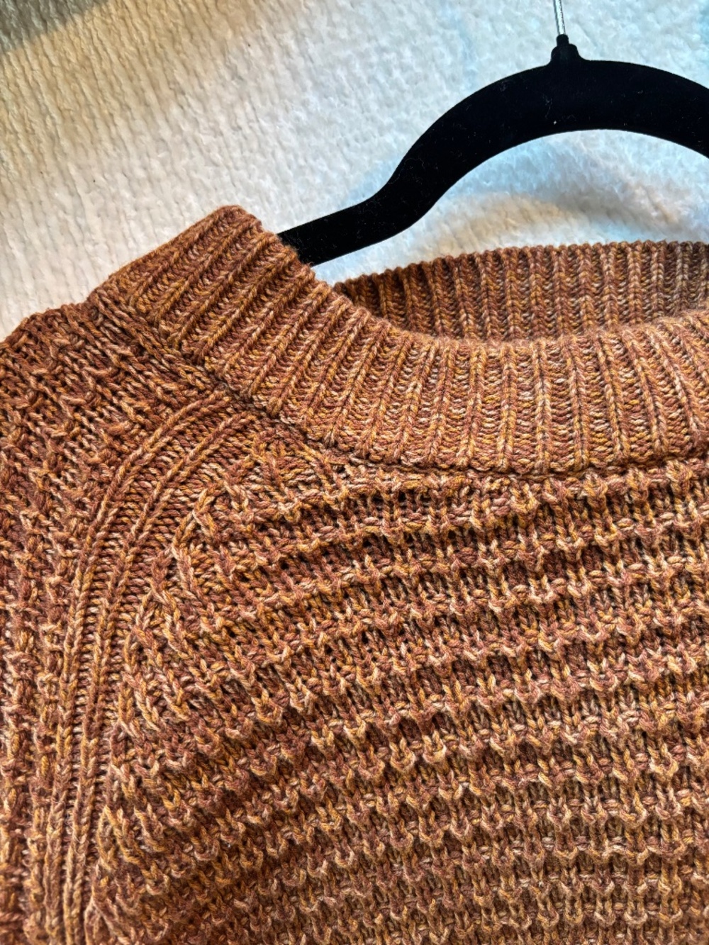 Universal Thread rust orange sweater - Picture 3 of 4